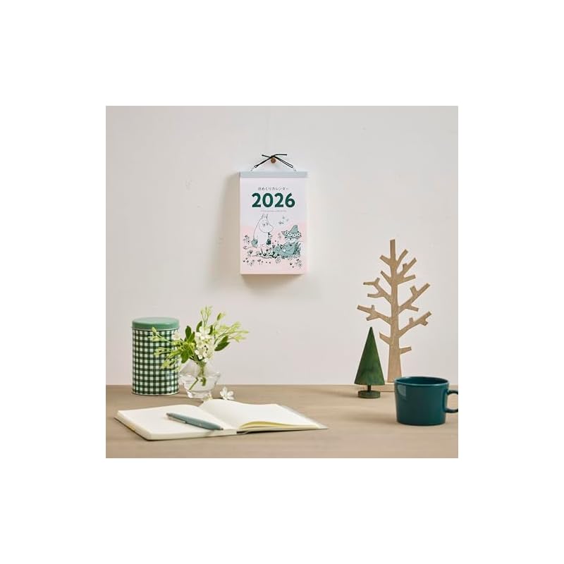 New Japan Calendar 2026 Daily Calendar Moomin NK4410