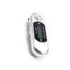 Mini MP3 Player Lossless Sound Flash Drive Multilanguage LCD Music Player with 3.5mm Audio Jack One Finger Control Sliver