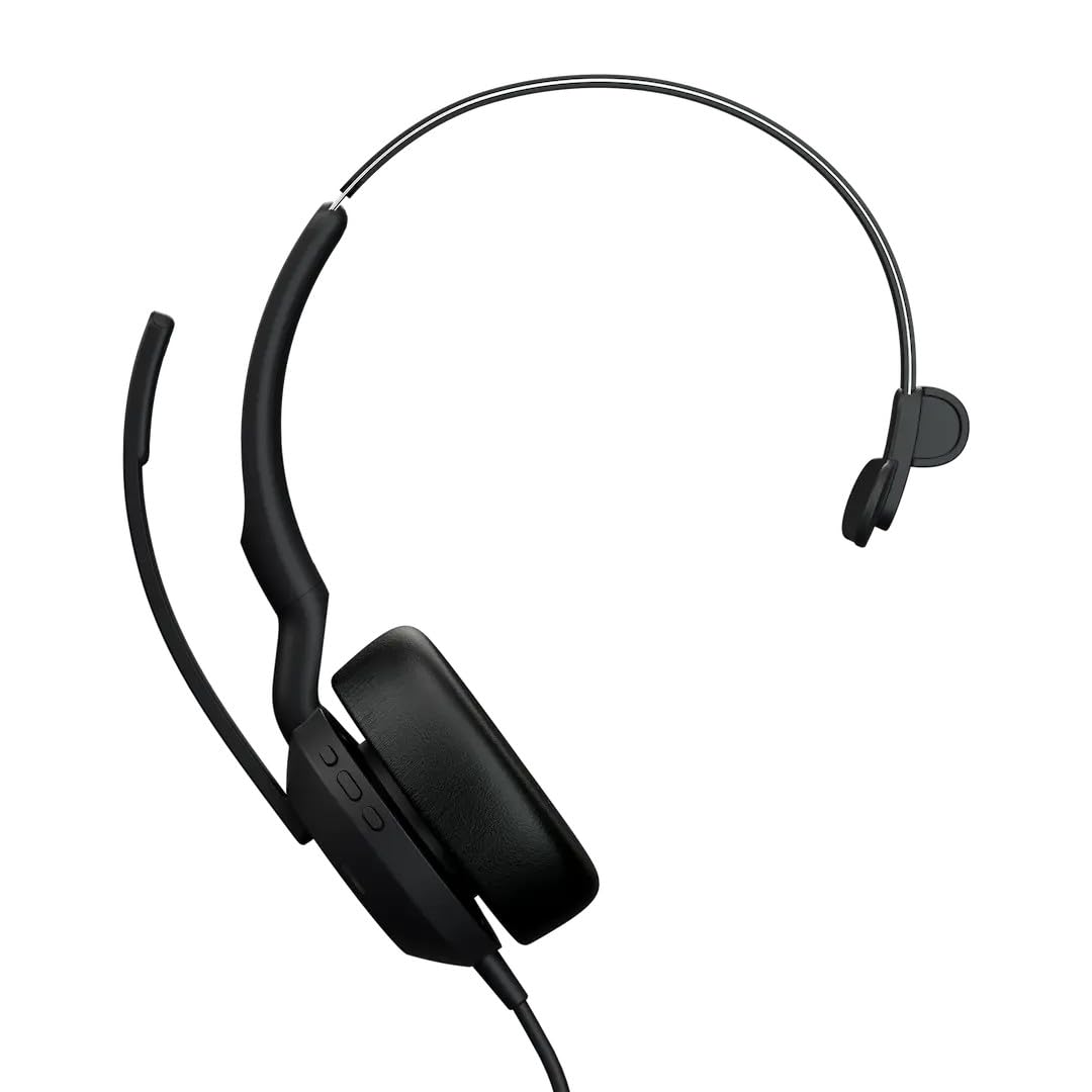 

Jabra Evolve2 50 USB-AUSB-C Corded Mono Headset Microsoft Teams Certified.