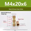 M1-M10 Knurled Brass Heat Insert Nut for Injection Molding