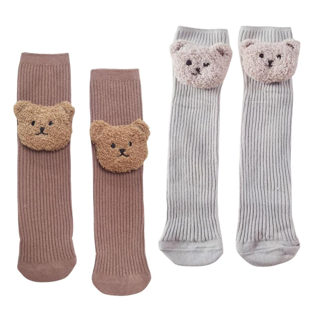 Thickened Baby Socks Cartoon Knitted Tube Socks Seasons Infant Age 0-
