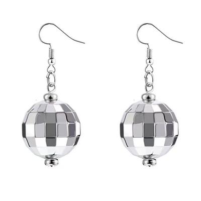 Exquisite, Creative, Festival Party Gift Jewelry - Stylish Retro Disco Ball Pendant Earrings