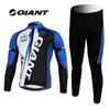 Outdoor Team Edition Tour de France Mountain Bike Quick-drying Spring and Autumn Cycling Suit Long Sleeve Suit Men