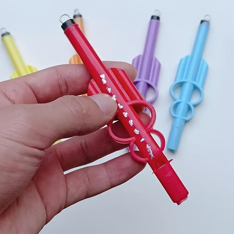 3pcs Random Color Realistic Bird Whistle Plastic Water Activated Whistle