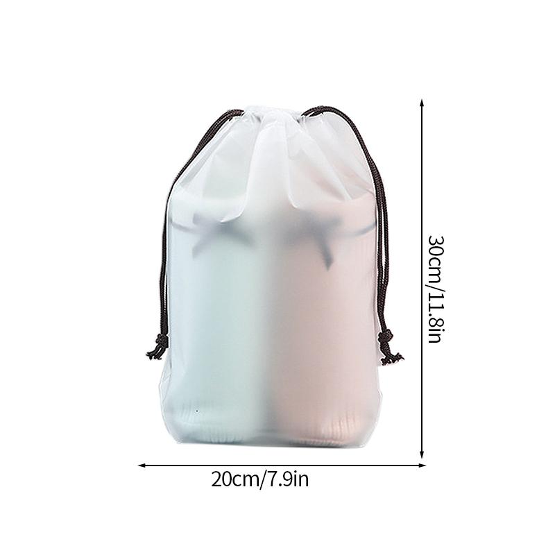 Portable Shoe Storage Bags Travel Shoe Cover Pouch Waterproof Pocket Unisex Zipper Organizer Bag Moistureproof Shoe Storage Pack