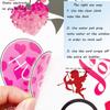 Valentine's Day Window Clings-80 Pieces Static Window Sticker Heart Decal Party Ornaments Supplies 8 Sheets Removable Window Sticker Decals for
