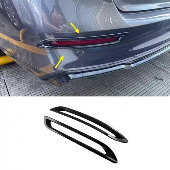 Exterior Rear Fog Light Frame Cover For Honda Accord -2024 11th Bright Black