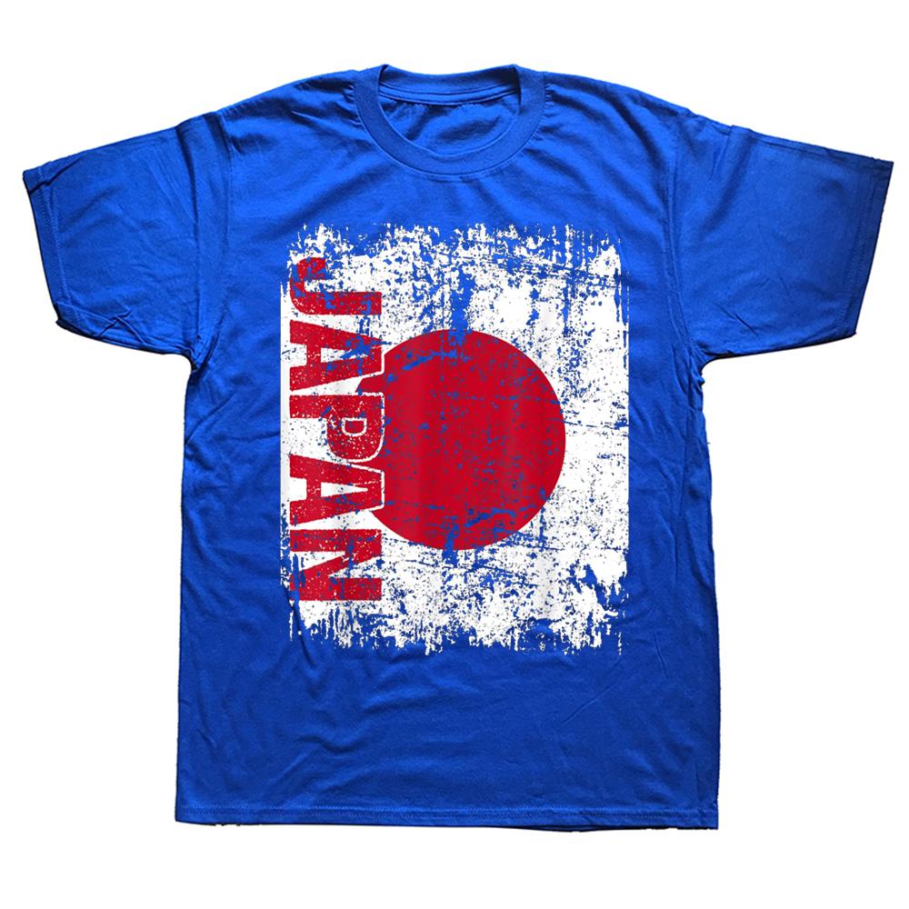 Funny JAPAN JAPANESE Flag Vintage T Shirts Summer Graphic Cotton Streetwear Short Sleeve Birthday Gifts T-shirt Mens Clothing