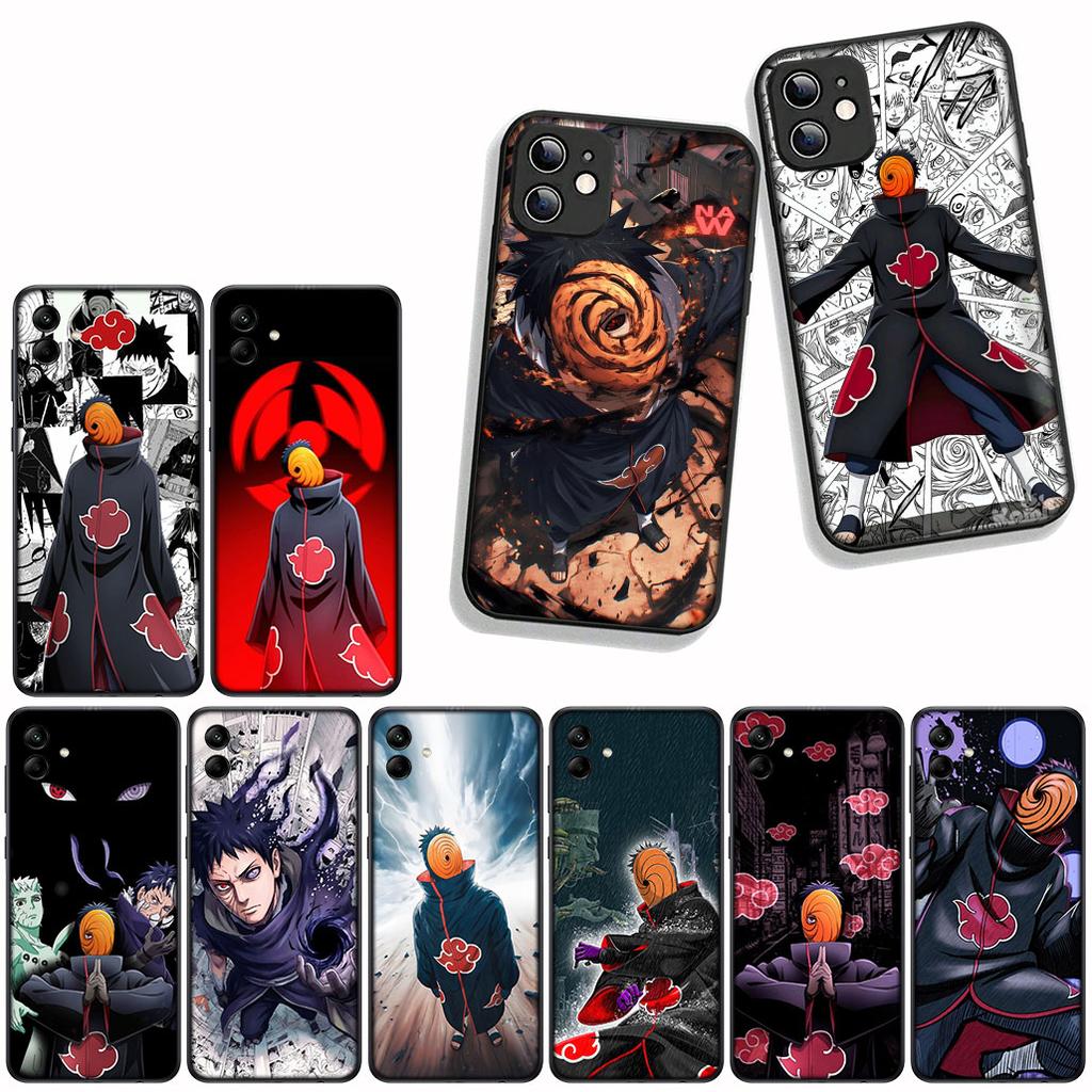 for Motorola Moto G54 G05 G24 G55 G75 G85 G15 G57 G86 Power Edge 50 30 Ultra Fusion neo Pro Case Narutos Tobi Uchiha Obito Anime