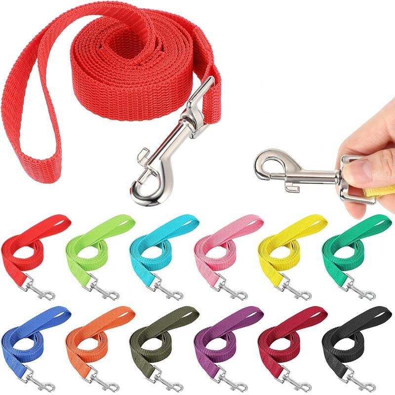 20m Long Rope Polypropylene Pet Small Big Dog Walking Solid Color Pet Leash Traction Rope Strong Polypropylene Fiber Leashes