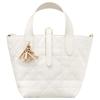 Toujours Calfskin Tote Bag, Shopping Bag, Shoulder Bag, Handbag Women's White S6100OSNW-M030