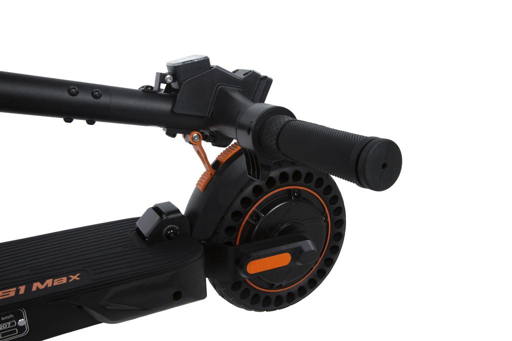 KUKIRIN S1MAX 350W Foldable Electric Scooter, 36V 10.4Ah Battery, 39km Range, 8" Solid Tire, LED Display, 100kg Load Capacity