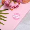 2 inch 300 PCS Fragile Sticker Pink Round Fragile Labels Cute FragileSticker Handle with Care Thank You Label for Shipping Moving Glass Permanent