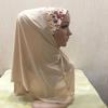 Teenage Girl's Headdress Hijab Muslim Malaysia Ramadan Worship Headdress Arab Hat