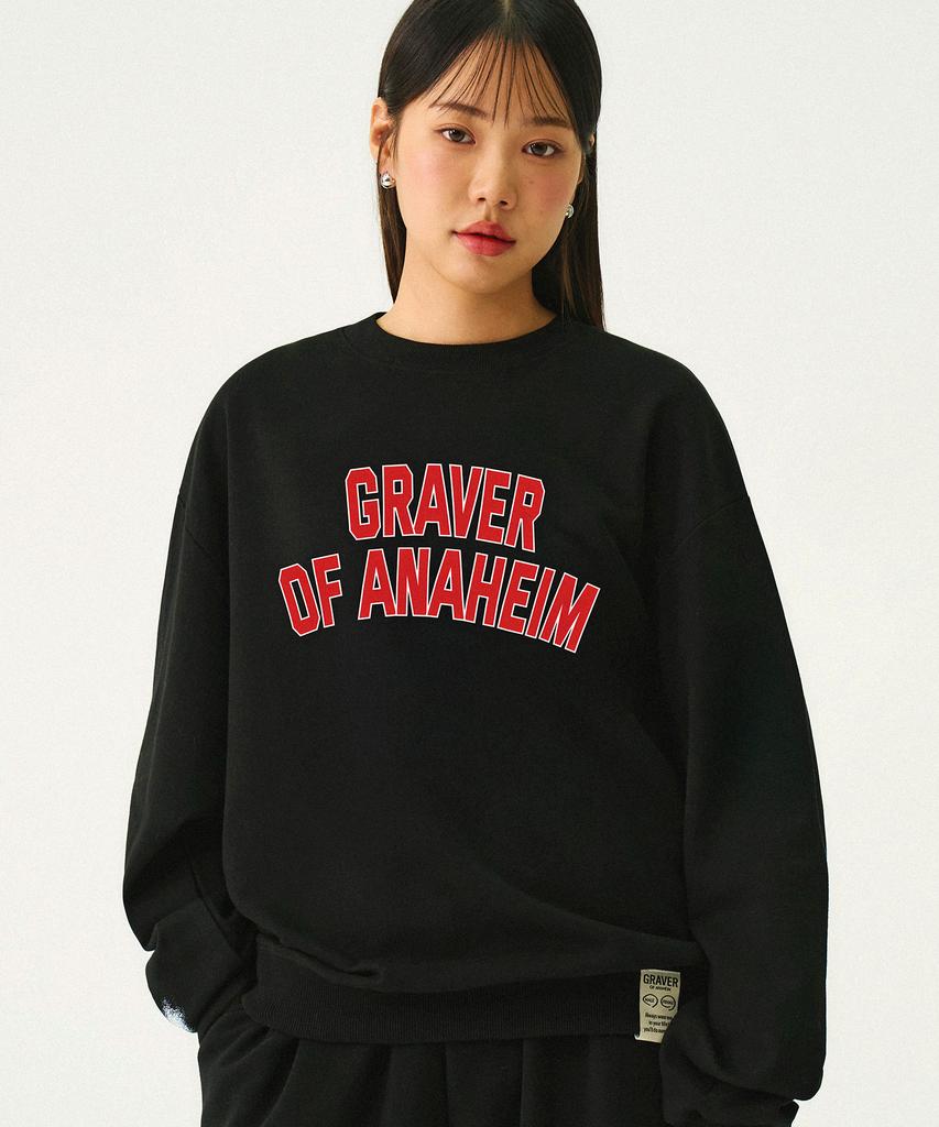 GRAVER [Unisex] Standard Arch Logo Sweatshirt_3 Colors
