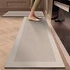 Modern Minimalist Kitchen Rug Non-Slip, Stain-Resistant Diatomaceous Earth Mat Absorbent Bathroom Door Mat Home Decor