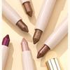 6 Colors Eye Shadow Pencil Matte Pearlescent Eye Shadow Stick Highlighter Pen Contouring Pen Brightening Long Lasting Eyeshadow Stick Eye Makeup Pen