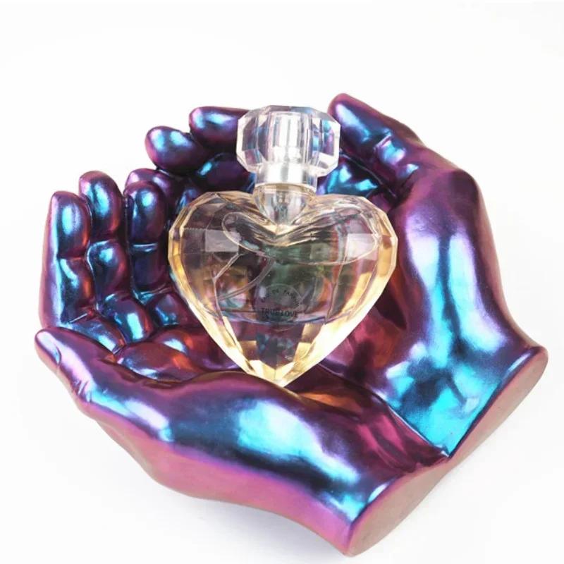 Two-hand Model Hand Storage Resin Candlestick Mold Concrete Silicone Mold Ceramic Clay DIY Crafts DIY Flower Pot Mold