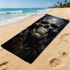 Skelett Totenkopf Mode Cooles Handtuch Für Outdoor Camping Strandtuch Super Saugfähig Schnell Trocknend Sommer Handtuch
