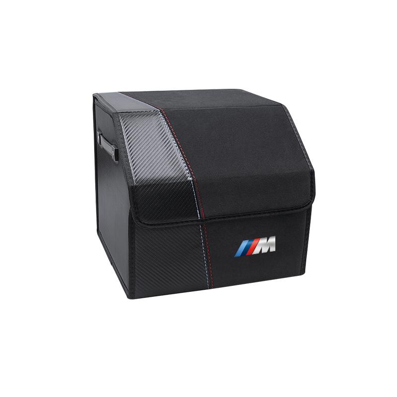 SNLL4 Car Interior Trunk Storage Box Leather Tools Case Anti-scratch High-capacity Bag For BMW M M3 M5 X1 X2 X3 X4 X5 X6 X7 G20 G30 6G
