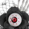 Realistic Floral Wrist Corsage Gothic Flower for Halloween Party, Black Wedding Corsage, Romantic Costume Decoration Accessory Day of The Dead