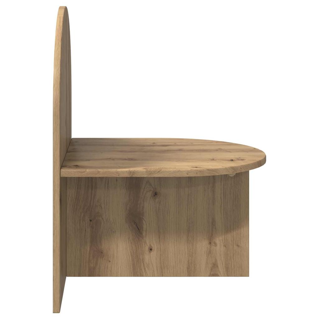 Nightstand 2 pcs Artisan Oak 48 x 49 x 65 cm engineered wood