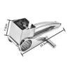 4 In 1 Rotary Cheese Grater - Stainless Steel Shredder For Parmesan, Butter, Nut | Kitchen Gadget Multi Use Tool Set
