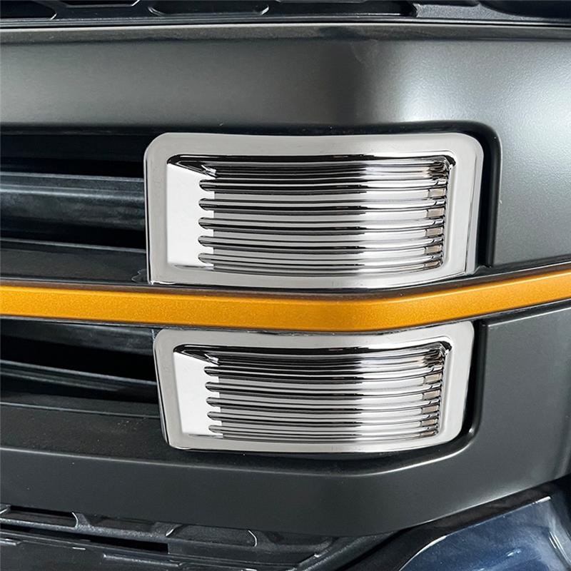 

Car Front Grill Insert Decoration Cover For Ford F150 2025-2025 Grilles Decoration Trim Exterior Replacement Parts срібний