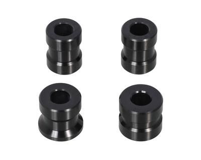 KITACO Aluminium Achsmutter Set Schwarz Grom (JC61/JC75) Vorne/Hinten 093-1432250