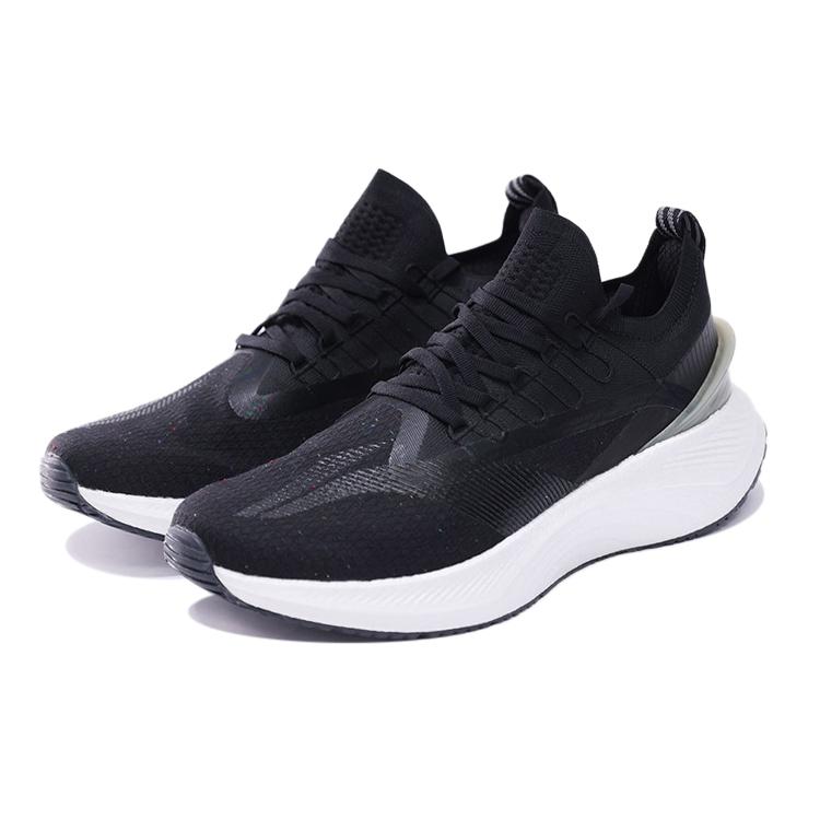 Li Ning YueYing Element Comfortable Running Shoes Men's Standard Black ARHS005-3