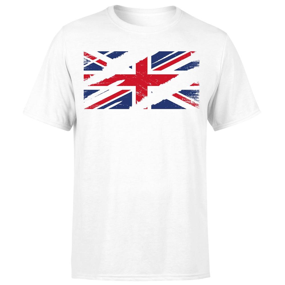 Torn Union Jack Flag TShirt Funny Country British Football Unisexs T ShirtOrP1A
