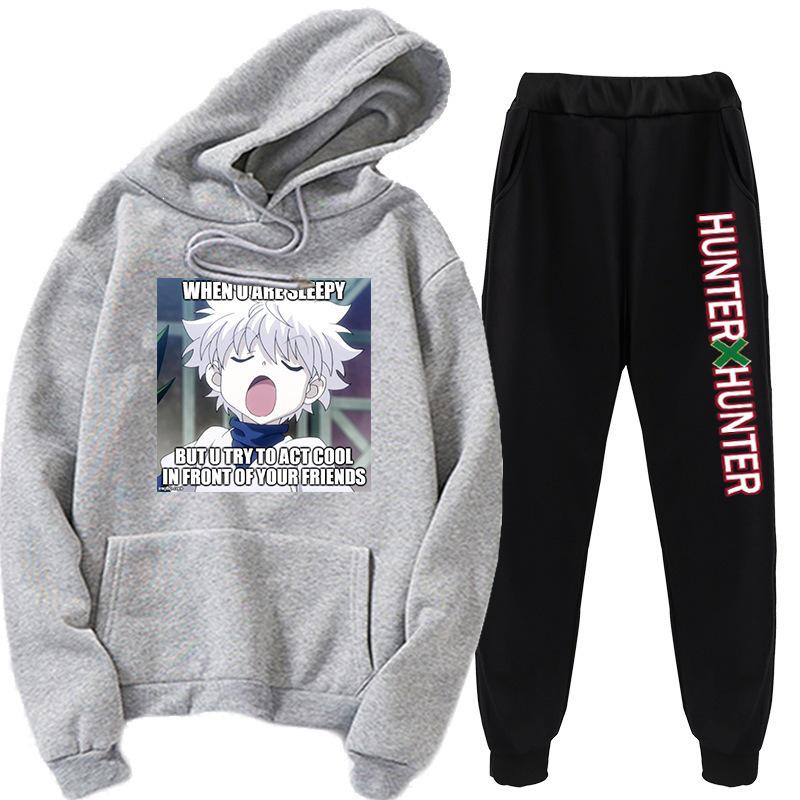 Fullmetal Alchemist Cartoon Hoodie Sweatshirt Set