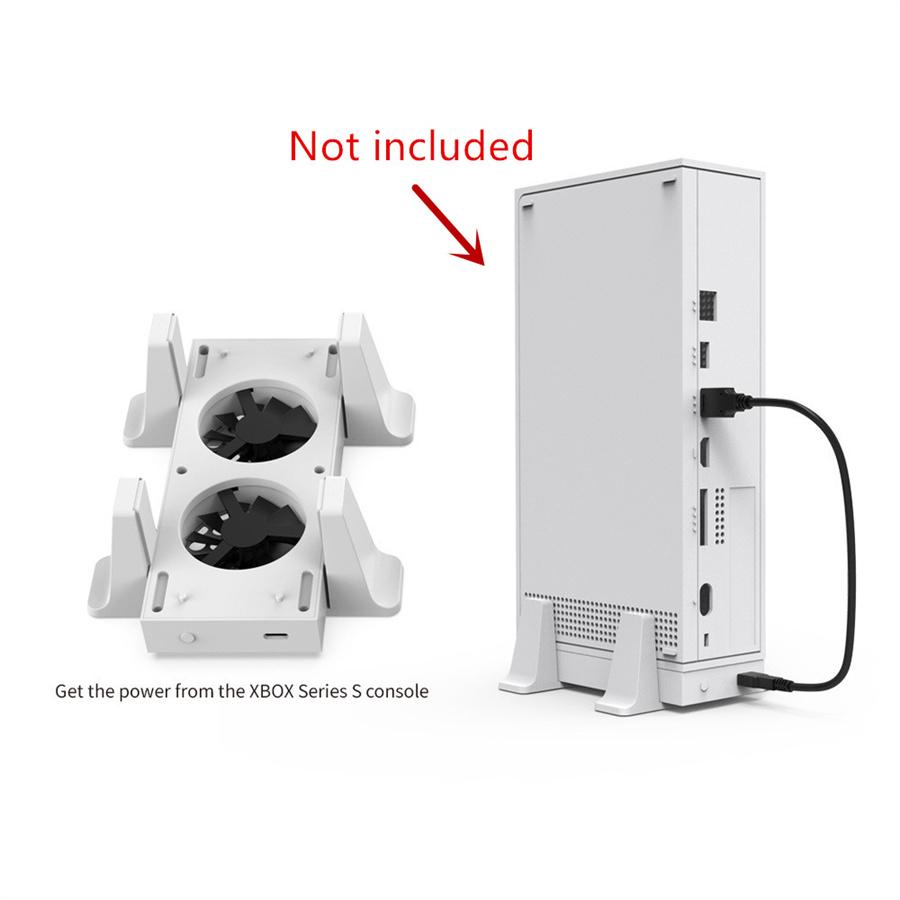 Cooling Fan Base  with Non-Slip Holder For Xbox Series S Game Console