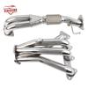 Stainless Racing Manifold Header Exhaust For Honda Accord 98-02 LS4 Combo 1998-2002 Honda Accord F23 DX LX EX L4 2.3L