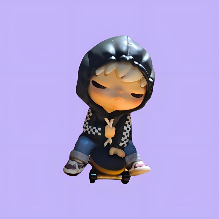 

New POP MART x Vans Hirono Trendy Toy Figure Ornament Hang Tag Box PYVF010-2023 Hirono Ono Blister Pack