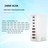 240W PD Multi-Port Desktop Charger for Mobile Phones—268W GaN Fast Charging Station