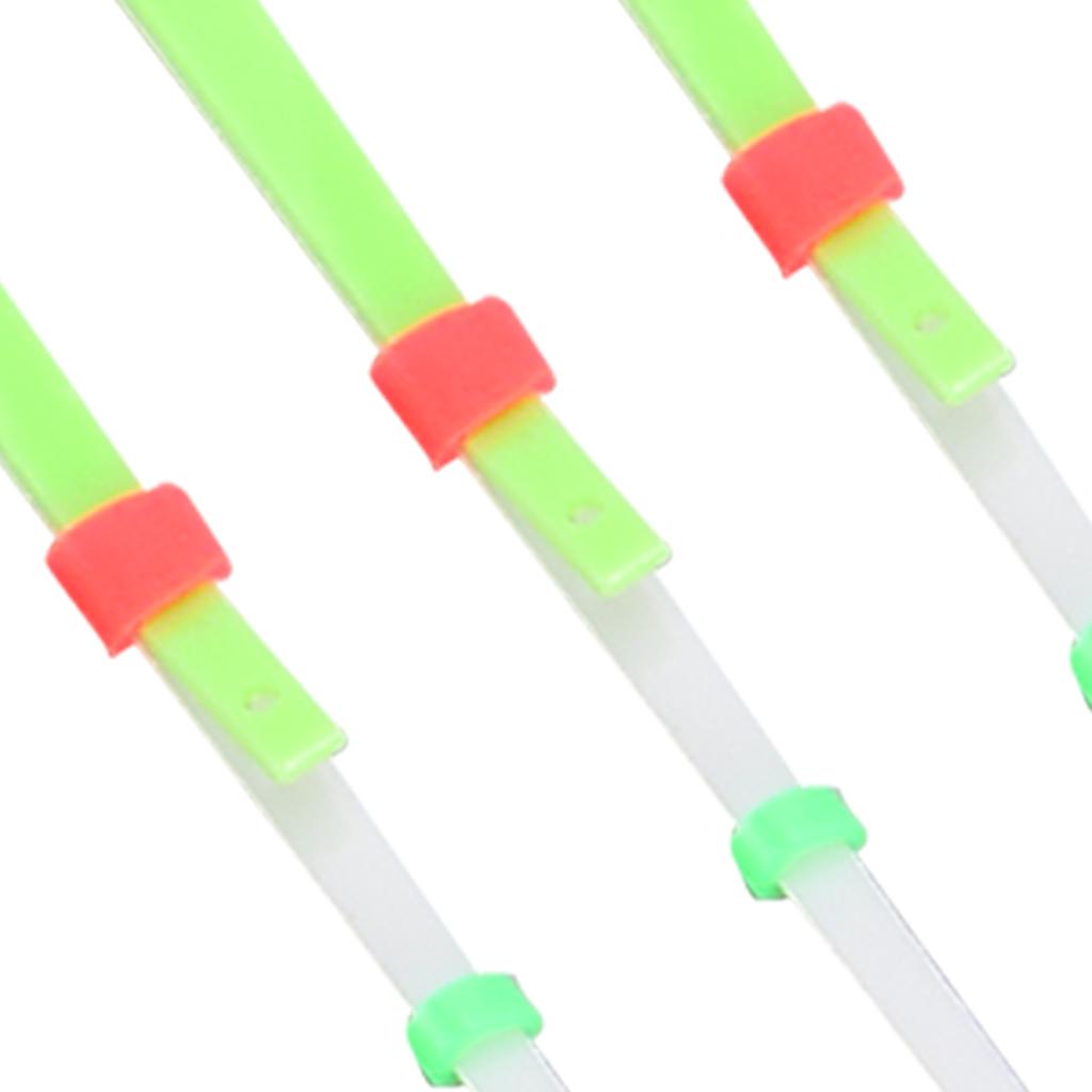 5pcs Mini Winter Ice Fishing Rod Top Tip Portable ABS Double Thicken Winter Fishing Pole Accessories