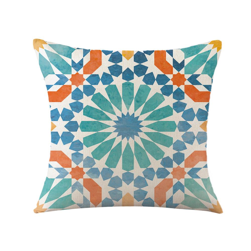 Bohemian Pillow New Home Square Sofa Pillow Bedside Cushion Pillow Cover
