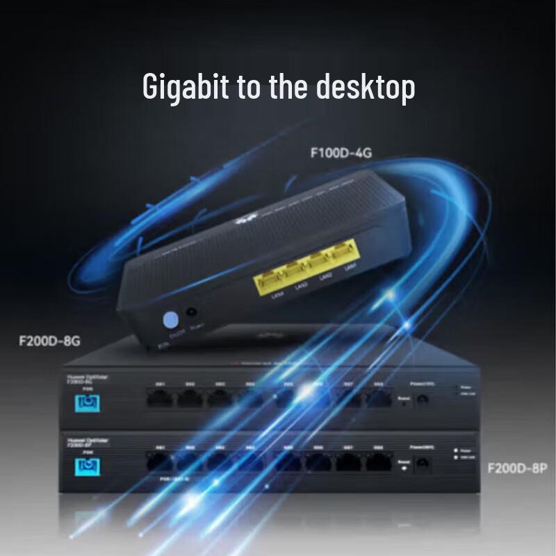 Huawei F200D-8P GPON Access ONU 8GE PoE