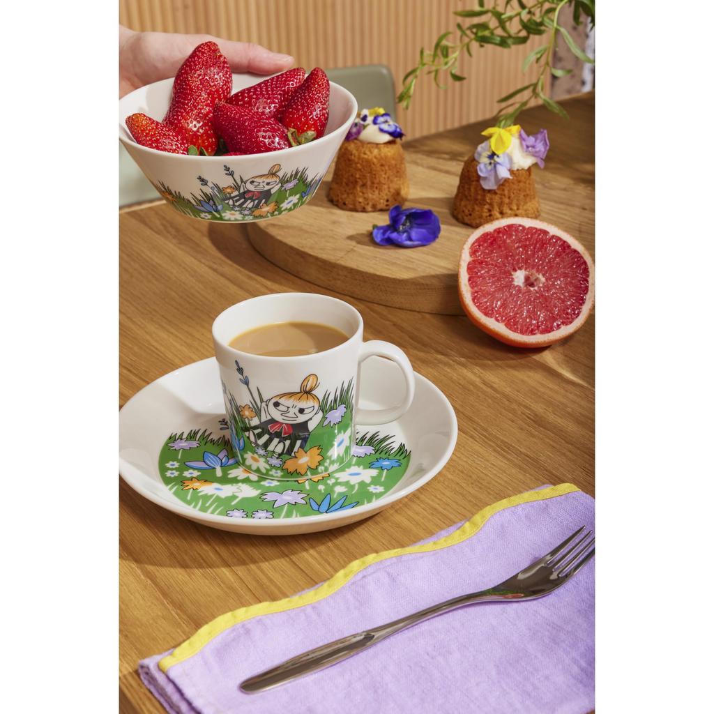[Officially Imported] Moomin by ARABIA 19cm Classic Little My (Meadow) Plate (Product Number: 1062215)
