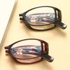 Fashion Printing Folding Reading Glasses Women Men Anti-Blue Light Portable Magnifying Presbyopia Eyeglasses