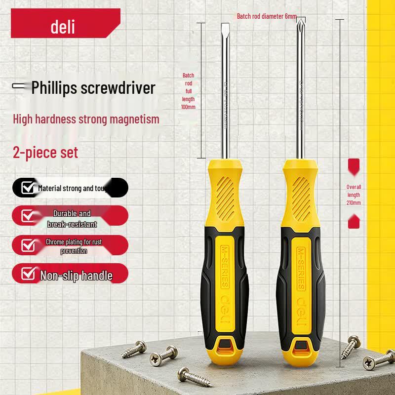 Deli Professional Magnetic Screwdriver Sets