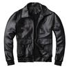 Air Force Pilot Leather Jacket New Zealand First Layer Sheep Leather Leather Men's Short Flight Suit Jacket