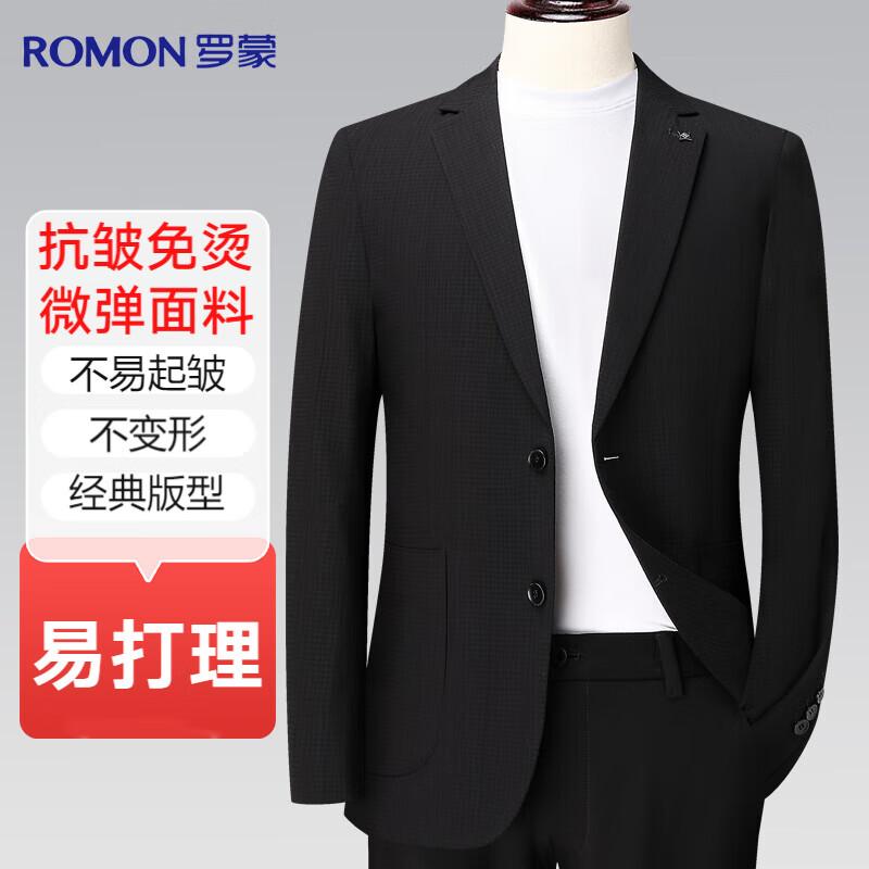 Romon Men s Slim Fit Business Casual Suit Jacket 195/56