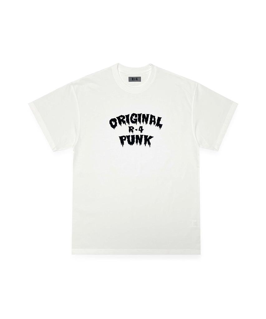 R-4 R-0016 / Original Punk-2 Short Tee (White)