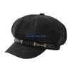 HX6F French Stylish Headwear Painter Hat Show Small Face Cabbie Hat