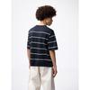 GU by Uniqlo Washable Knit Striped Tee  5 Minute Sleeve 