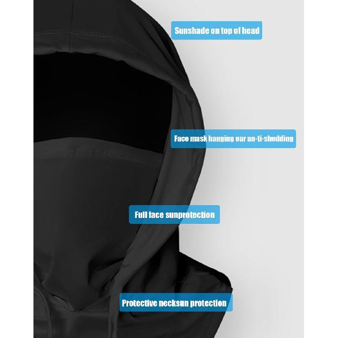 3 Pcs Cooling Balaclava Mask Summer Balaclava Sun UV Protection Hood Breathable Full Head Mask Face Cover For Men Women