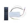 Remote-Controlled Brushless DC Motor Fan Light Controller with Head Shaking, Model XH-OSFS-24V-B167