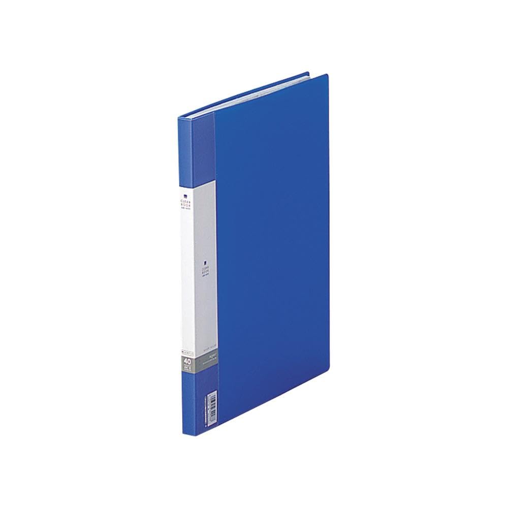 LIHIT LAB Request Clear File, Side Vent, A4/A3, Blue, 10 Books, G3401-8_10